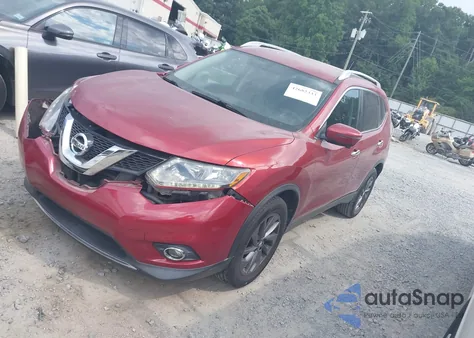 2016 Nissan Rogue Sl from USA, damaged, VIN 5N1AT2MV7GC761058